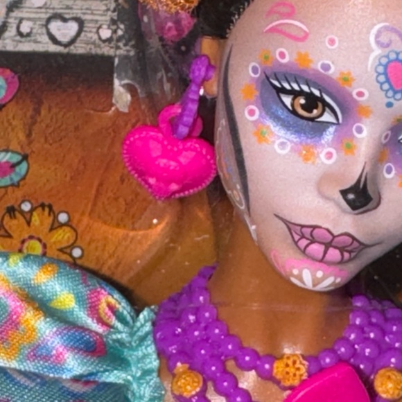 Barbie Dia De Los Muertos 2024 Barbie Doll Day of the Dead Mattel - NIB - Picture 10 of 16